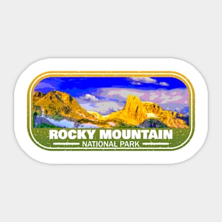 Rocky Mountain National Park, America Sticker